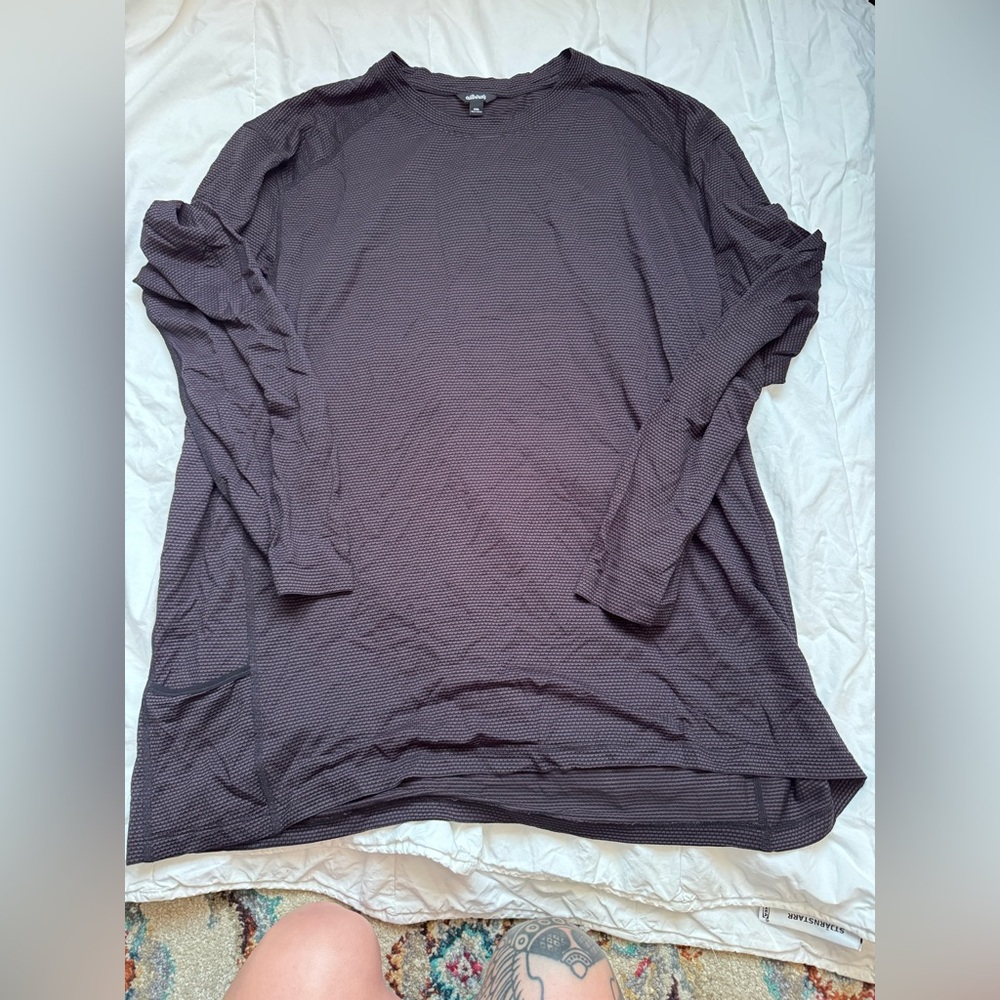 Men's Black Long Sleeve Shirt